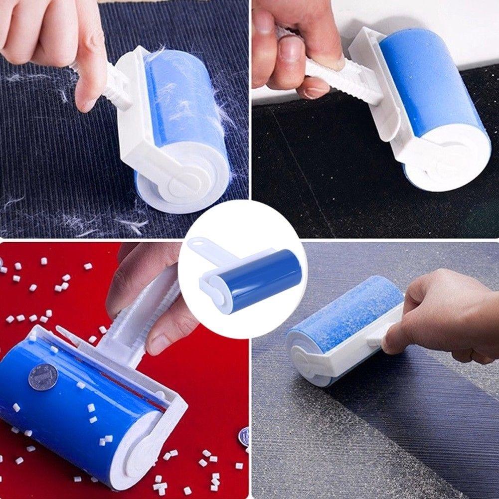 ♥COD ♥Washable Roller Cleaner Lint Sticky Picker Pet Hair Clothes Fluff Remover
