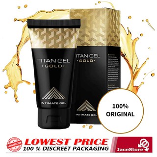 Authentic Titan Gel Gold Made in Russia 50 ML