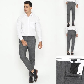 H&m Skinny Fit Suit Pants Dark Gray Original HnM Formal Office Pants