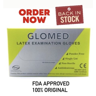 GLOMED Latex Gloves Small