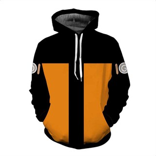 Anime Naruto Cosplay 3D Print Hoodie Sweatshirt Digital Printed Hoodie Unisex