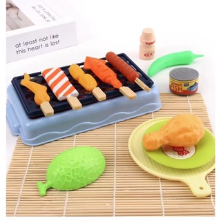 61 pcs Cooking Toys Cooking toy set Kids Play House Simulation kitchen Toys Set Plastic Kitchen (3)