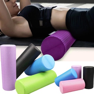Yoga Foam Roller Gym Fitness back roller Pilates Yoga Exercise muscle massage roller 30/45CM EVA