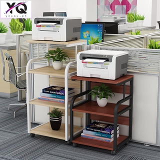 Hot Sale New Office Printer Stand With Wheels Multi-layer Copy Frame Removable Main Frame Office Shelf Office Furniture