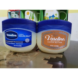 Vaseline Petroleum Jelly Original OR Cocoa Butter Skin Protectant 13oz/368g