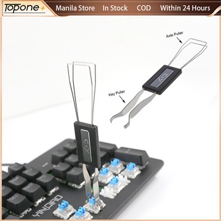 2 in 1 Keycaps Puller Keyboard Key Cap Removal Tool for Mechanical Keyboard Key Cap Shaft Remover