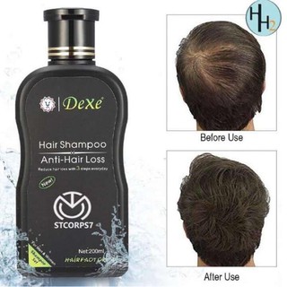 Authentic DEXE Organic Hair Grower Dexe Hair Growth Anti-Hair Loss Shampoo 200ml
