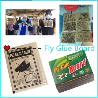 Adhesive Paper Fly Trap Insect Trap Board Fly Glue Board Fly Sticky Glue Traps Book