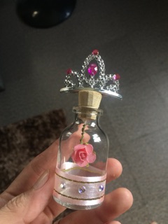 Mini Crown & Rose in a Bottle Giveaway Debut Birthday Wedding (7)