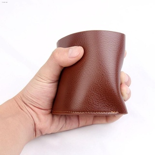 men coincoinpurse wallet♝New Stock Leather Wallet for Men's 3 sides 2 folds Coin Purse Black/Brown Q