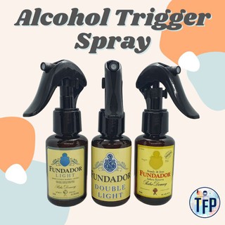 Alcohol Trigger Spray Bottle with Carabiner 75ml (Fundador Inspired)