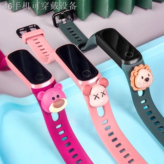 ❃3D Cartoon Silicone Strap for Huawei Band 4 Wristband Replacement Band for Honor Band 5i Accessori
