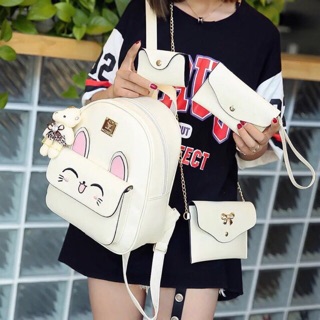 4in1 cut bag fashion bagpack bag