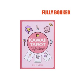 【Ready Stock】₪☎☽Kawaii Tarot: A 78-Card Deck of Magic and Cute, Boxed Kit (Cards) by Diana Lopez