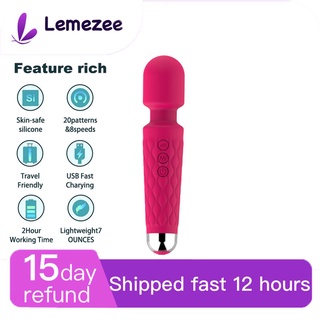 Lemezee vibrator dildo sex toy red waterproof USB electric vibrator adult dildo sex toys for women