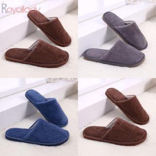7 Colors Soft Indoor Room Warm Breathable Anti-slip 1 Pair Men house slippers