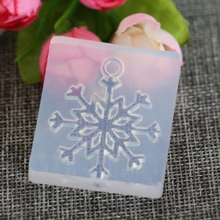 Moonlight " Silicone Mold Snowflake DIY Crafts Jewelry Making Pendant Epoxy Resin