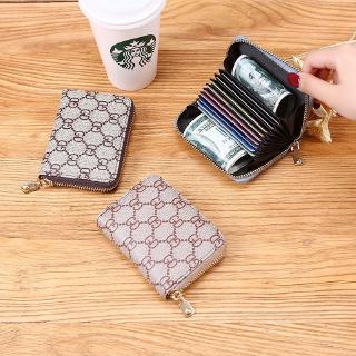 Women Leather Multi Card Holder Wallet RFID Organ GD Large Capacity