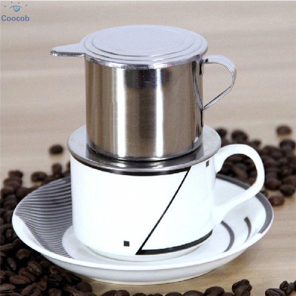 Stainless Steel 50/100ml Coffee Pot Drip Filter Coffee Maker