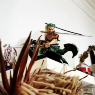 One Piece Three Thousand World Rorono Zoro Action figure Combat Special Effects Edition Hand-made Boxed Large Model Decoration Doll King (7)