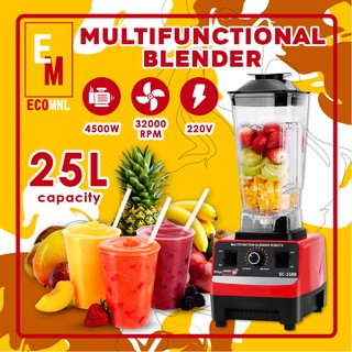 Original Multi Function Commercial Grinder & Blender Professional Electric Mixer Red Heavy Duty