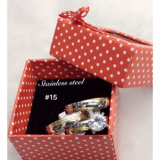 New Arrival Couple Ring with Engagement with free ordinary box