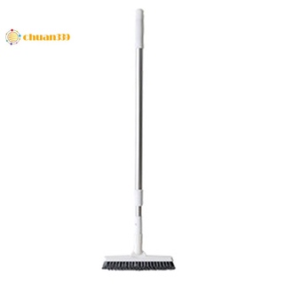 Push Broom with Adjustable Handle, Multi-Surface Floor Scrub Brush In Stock