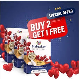 (Buy 2 get 1 free) Diabextan diabetes capsules in the Philippines