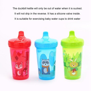 Drinking Milk Bottles 300ml Baby Cup Learn Training Feeding Drink Water Bottle Cartoon Drinking Milk Bottles