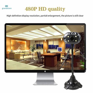 GS HD Computer Webcam With Microphone USB Webcams 480p Dynamic Resolution for Desktop Laptop (5)
