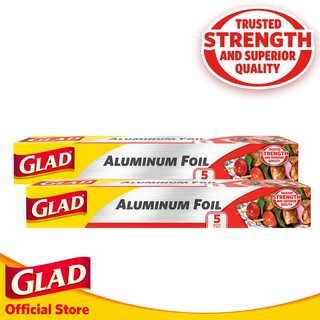 Glad Aluminum Foil 5m, 2 Packs