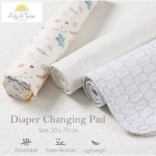 Lily and Tucker Diaper Changing Mat