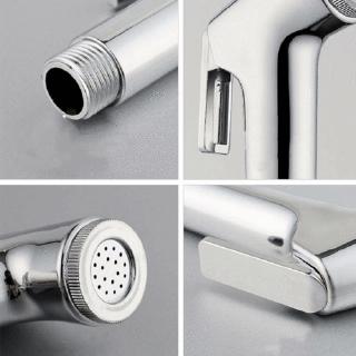 ☛☏❤Bidet Toilet Sprayer Set-Handheld Kit-Bathroom Hand Shower Self Clean Stainless (9)