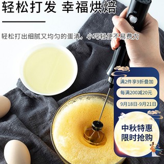 Japan Multi-Functional Mini Electric Whisk USBRechargeable Baking at Home Gadget Kitchen Egg Stirrin