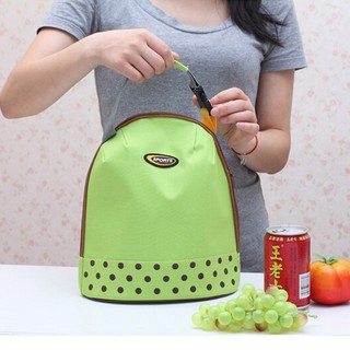 Carry Zipper Cooler Lunch Warmer Insulated Box Tote Bag