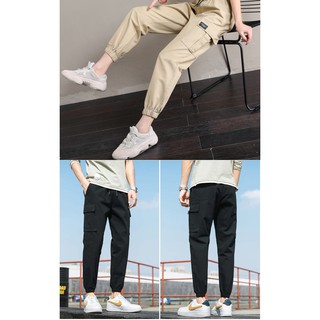 Unisex Six 6 Pocket Jogger Cargo casual MILITARY Chinos Men's pants for men