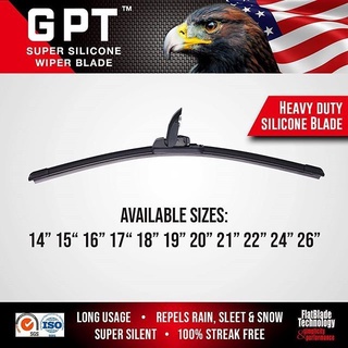 GPT Super Silicone Wiper Blades 1 pc