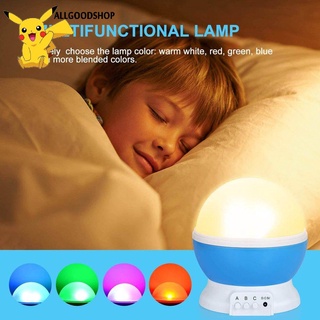 (all101)Projector Sleeping Lamp Lamp Children's Projector Lamp 8 Light Modes
