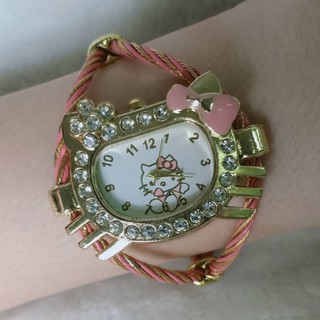 [HS] Hello Kitty twisted Bangles Watch