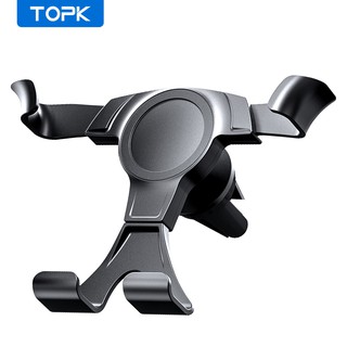 TOPK D12 Gravity Car Phone Holder for iPhone Car Mount Stand Mobile Phone Car Holder