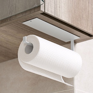 Stainless Steel Paper Towel Holder Rack Toilet Kitchen Roll Paper Holder Self-adhesive Kitchen (1)