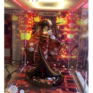 DATE A LIVE Tokisaki Kurumi Alluring Kimono Dress Sexy KADOKAWA PVC Anime Action Figure Model Toy 23cm