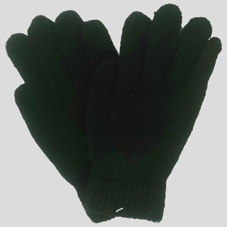 Knitted winter gloves black free size Unisex for traveling
