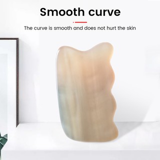 Yongrow 1pcs OX Horn Massage Tool Body Facial Anti-wrinkle Massage Health SPA Therapy Gua Sha Board Traditional Chinese Acupoints