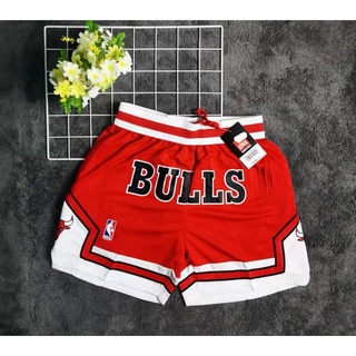 chicago bulls high quality men's basketball jersey shorts