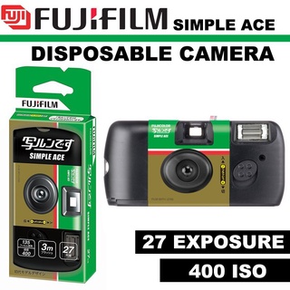 ✺✶✠FUJIFILM Simple Ace Disposable Camera #Original #JapanBought