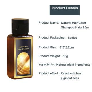 Hair Darkening Shampoo Natural Organic Conditioner and Repair Hair Color (7)