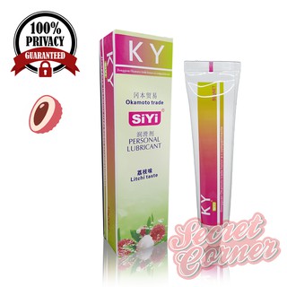 Secret Corner Siyi KY 50ml Water-Based Jelly Vagina Lubricant Sex Toy Anal Lube - Lychee