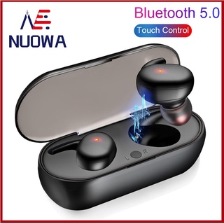 【Lowest price 】ready stock Y30 Bluetooth Headset AirPods earphones Wireless Bluetooth Airdots TWS HeadPhone Bluetooth 5.0 Stereo Sports Waterproof Earbuds Headset Touch Control for iPhone Xiaomi