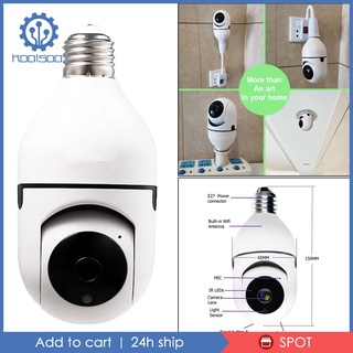 [KOOLSOO2] Smart Wireless Light Bulb WiFi Camera Security Camera IP Camera Alarm